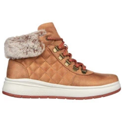 Skechers Ankle Boot BOBS Skipper Wave - Grand Leap 114271 Csnt BROWN -Cheap Shoes Shop Skechers boot bobs 114271 CSNT 4