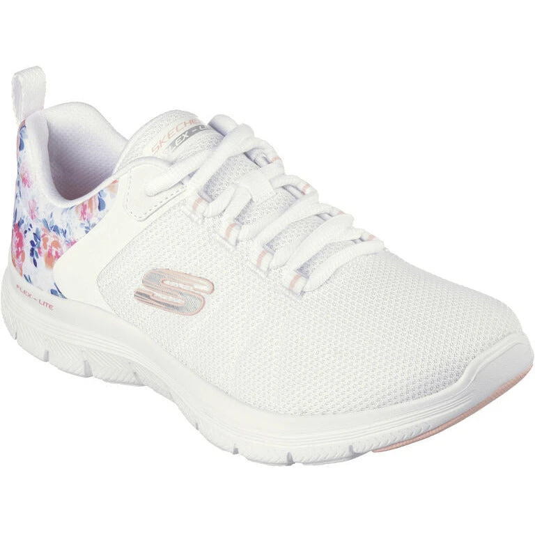 Skechers Skecher Trainer FLEX APPEAL 4.0 - LET IT BLOSSOM WHITE MULTY 149586wmlt 1 Skechers Skecher Trainer FLEX APPEAL 4.0 - LET IT BLOSSOM WHITE MULTY 149586wmlt