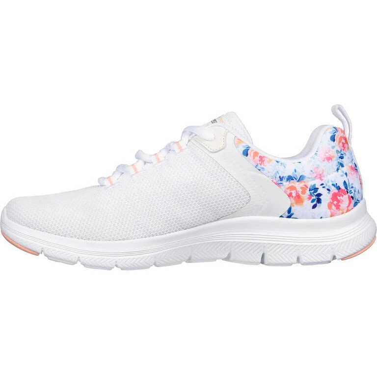 Skechers Skecher Trainer FLEX APPEAL 4.0 - LET IT BLOSSOM WHITE MULTY 149586wmlt 3 Skechers Skecher Trainer FLEX APPEAL 4.0 - LET IT BLOSSOM WHITE MULTY 149586wmlt - Image 3