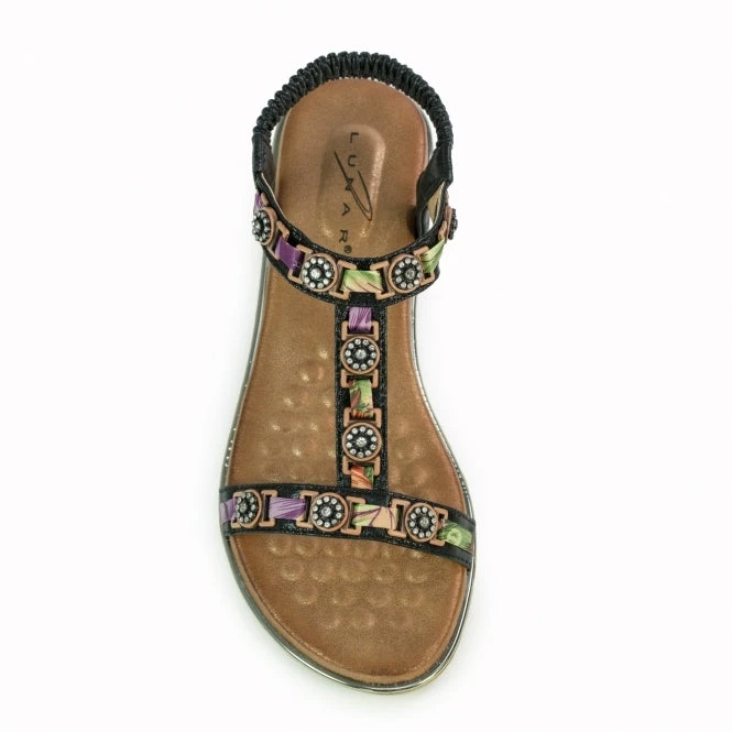 Lunar Sandal Bali BLACK 2 Lunar Sandal Bali BLACK - Image 2