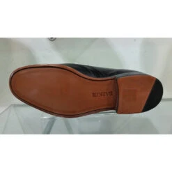 Barker TOE CAP SHOE Luton BLACK Leather HI SHINE -Cheap Shoes Shop barker luton black hishine sole