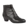 Lotus Ankle Boot Tara Black Leather With Zip