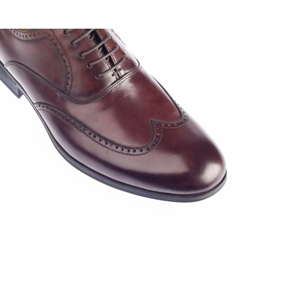Steptronic BROGUE SHOE Burgos Brown Soft Leather Wing Cap Formal 5 Steptronic BROGUE SHOE Burgos Brown Soft Leather Wing Cap Formal - Image 5