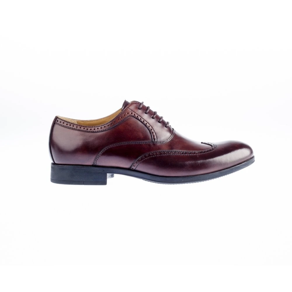 Steptronic BROGUE SHOE Burgos Brown Soft Leather Wing Cap Formal 4 Steptronic BROGUE SHOE Burgos Brown Soft Leather Wing Cap Formal - Image 4