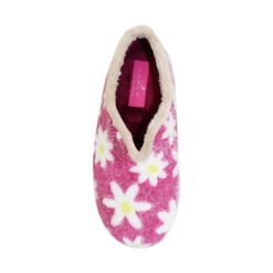 Lunar Slipper Daisy Pink Flower Full Slipper -Cheap Shoes Shop daisy flower slipper p1209 218020 image