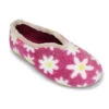Lunar Slipper Daisy Pink Flower Full Slipper