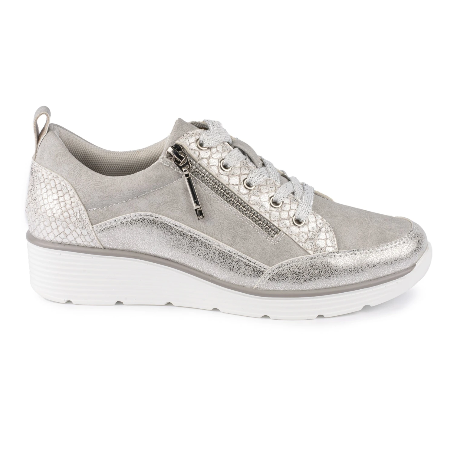 Lunar Trainer Kiley SILVER DLWOO4 4 Lunar Trainer Kiley SILVER DLWOO4 - Image 4