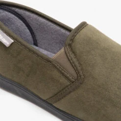 Dunlop JETHRO Mens Slipper Olive Green -Cheap Shoes Shop dunlop jethro mens full slippers olive p12182 184867 image