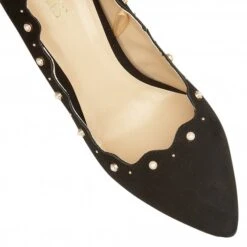 Lotus Court Shoe Popple BLACK -Cheap Shoes Shop lotus popple court shoes black toe