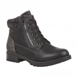 Lotus Ankle Boot Emmeline BLACK