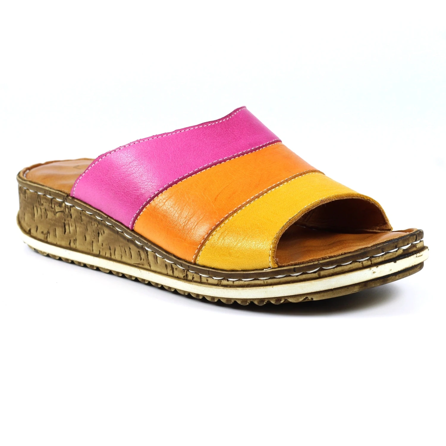 Lunar Casual Mule Sandal Palma YELLOW JLE113YW 1 Lunar Casual Mule Sandal Palma YELLOW JLE113YW