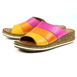 Lunar Casual Mule Sandal Palma YELLOW JLE113YW 7 Lunar Casual Mule Sandal Palma YELLOW JLE113YW -Cheap Shoes Shop lunar palma yellow leather sandal 3
