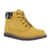 Lotus Ankle Boot Sycamore Mustard Faux Suede With Zip