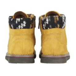 Lotus Ankle Boot Sycamore Mustard Faux Suede With Zip -Cheap Shoes Shop mustard sycamore textile ankle boots lotus p12269 27286 image