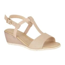Lotus SANDAL WITH Wedge HEEL KIERA Rose Gold