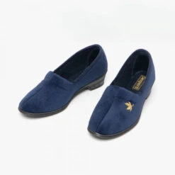 Cheap Shoes Shop -Cheap Shoes Shop sleepers andover ladies full slippers navy p1881 179356 image