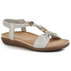Cipriata Sandal Zana Silver L660 Slip On