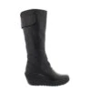 FLY London Long Boot Yulo Black Leather